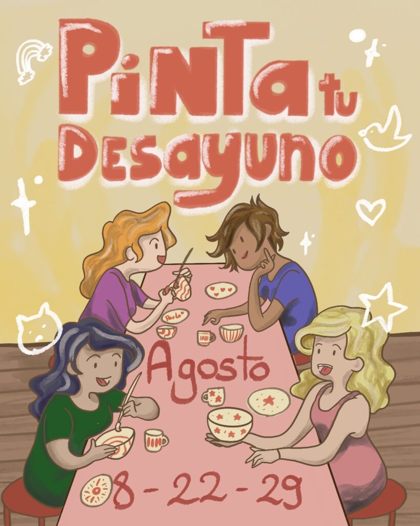 Pinta tu desayuno Agosto